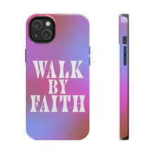 Load image into Gallery viewer, Walk by Faith, Purple Tough iPhone Cases
