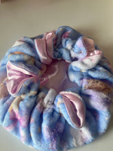 Load image into Gallery viewer, Dreamy Time Child Size Plush Adjustable Bonnet W/ RUFFLES
