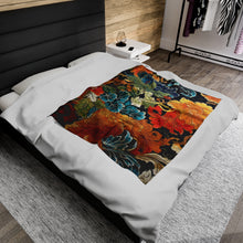 Load image into Gallery viewer, Colorful Velveteen Plush Blanket 50x60
