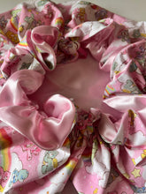 Load image into Gallery viewer, Rainbow Care Bears Adjustable Cotton Satin Lined Bonnet
