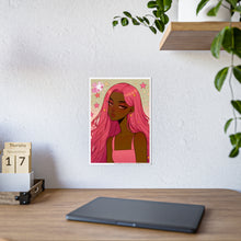 Load image into Gallery viewer, Pink Nikki Gloss Poster
