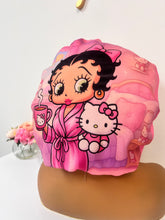 Load image into Gallery viewer, HK/BETTY Plush Bonnet or ShowerCap ADJUSTABLE
