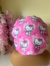 Load image into Gallery viewer, Pink Hearts Kitty Plush Bonnet
