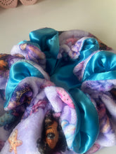 Load image into Gallery viewer, Cutie Mermaids Child Size Plush Adjustable Bonnet W/ RUFFLES
