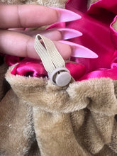 Load image into Gallery viewer, Brown Cat Ears 3d Adjustable Plush Bonnet
