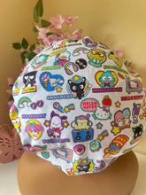 Load image into Gallery viewer, S-Rio Characters Adjustable Cotton Satin Lined Bonnet
