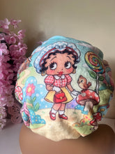 Load image into Gallery viewer, Candy Land Betty Plush Adjustable Bonnet

