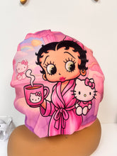 Load image into Gallery viewer, HK/BETTY Plush Bonnet or ShowerCap ADJUSTABLE
