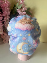 Load image into Gallery viewer, Dreamy Time Child Size Plush Adjustable Bonnet W/ RUFFLES
