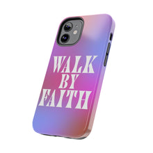 Load image into Gallery viewer, Walk by Faith, Purple Tough iPhone Cases

