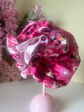Load image into Gallery viewer, M MOUSE Child Size Adjustable Bonnet W/ RUFFLES
