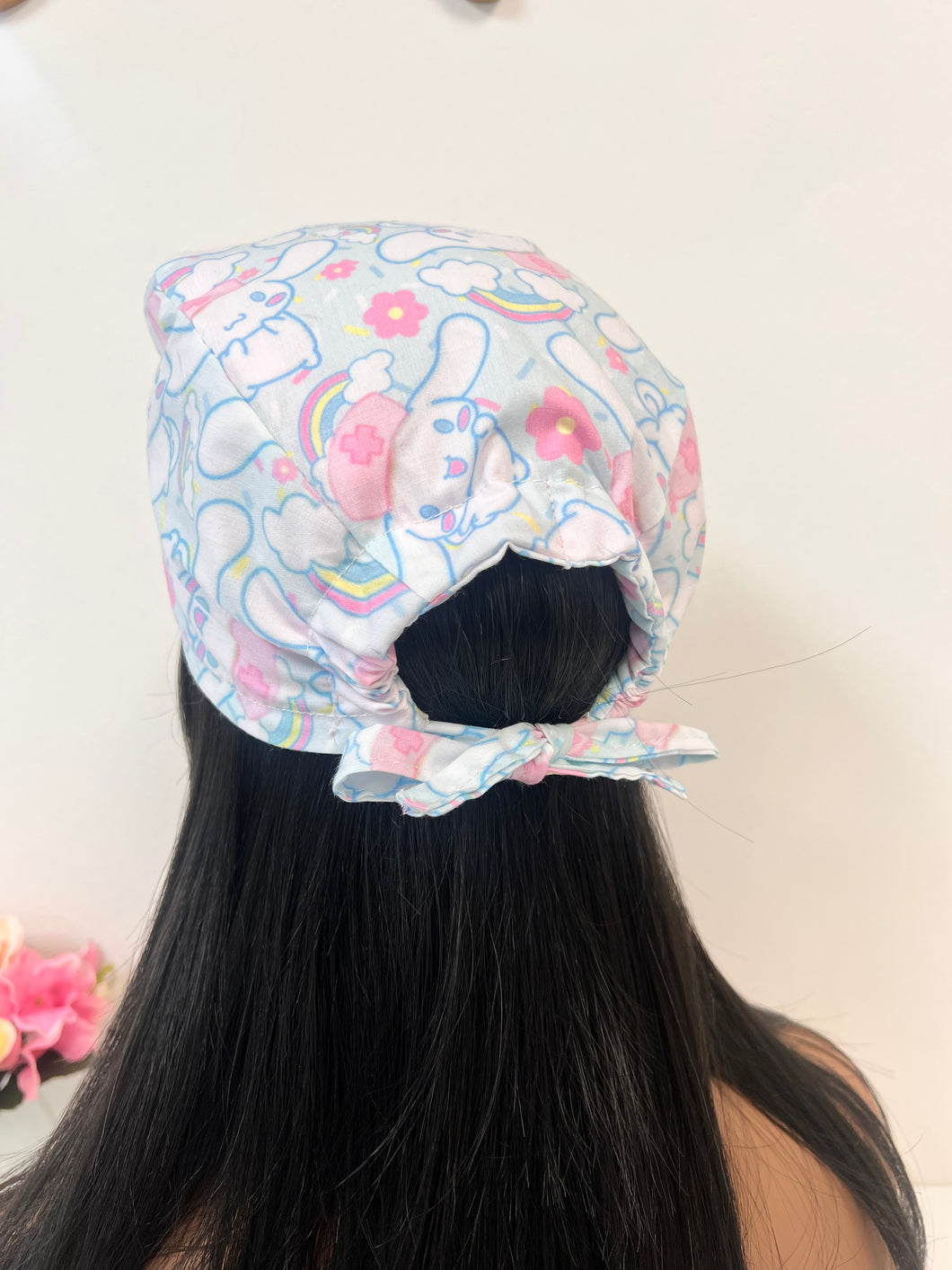 Rainbow Blue Cinna Surgical Cap