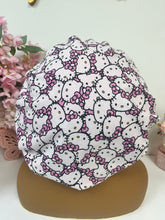 Load image into Gallery viewer, HK  Bubblegum Pink Adjustable Cotton Satin Lined Bonnet
