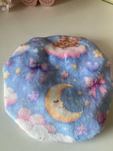 Load image into Gallery viewer, Dreamy Time Child Size Plush Adjustable Bonnet W/ RUFFLES
