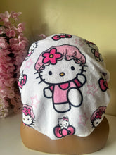Load image into Gallery viewer, Bonnet Kitty Plush Adjustable Bonnet
