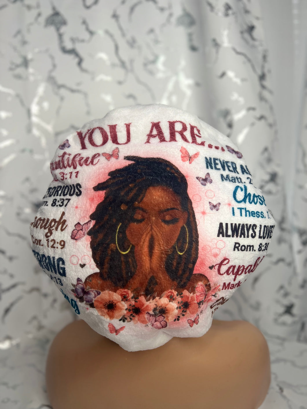 You Are... affirmations Plush bonnet