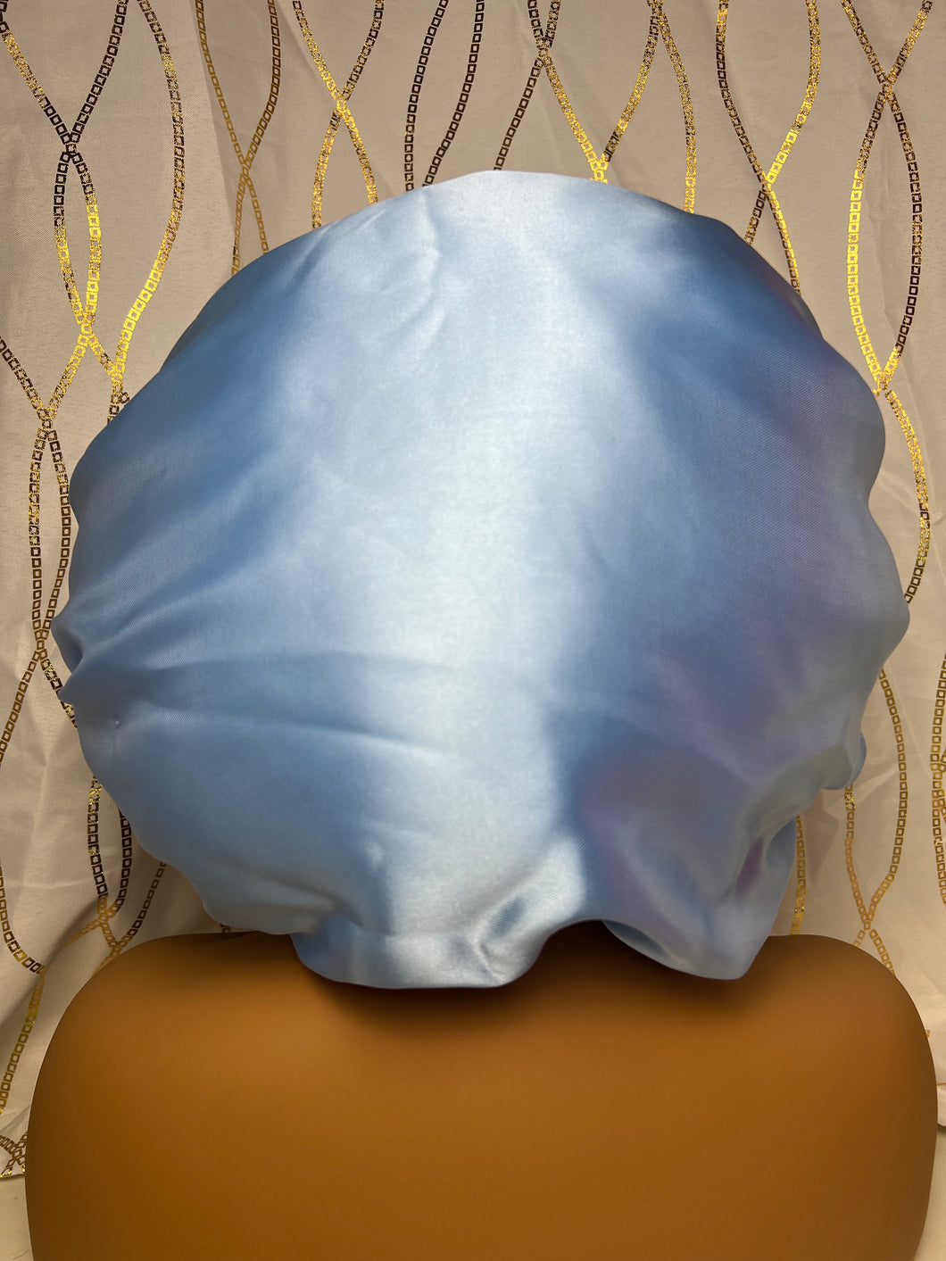 Blue Cinnamon-roll Plush Bonnet
