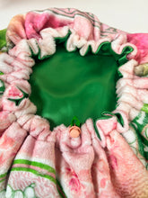 Load image into Gallery viewer, AKA Plush Bonnet Satin Lined Adjustable
