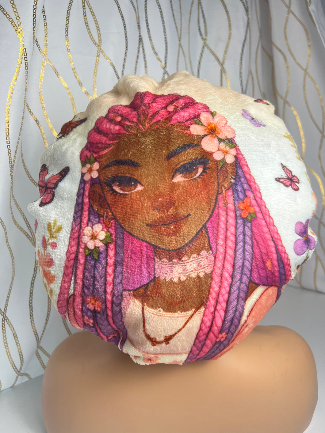 Rose Lynn Plush Bonnet