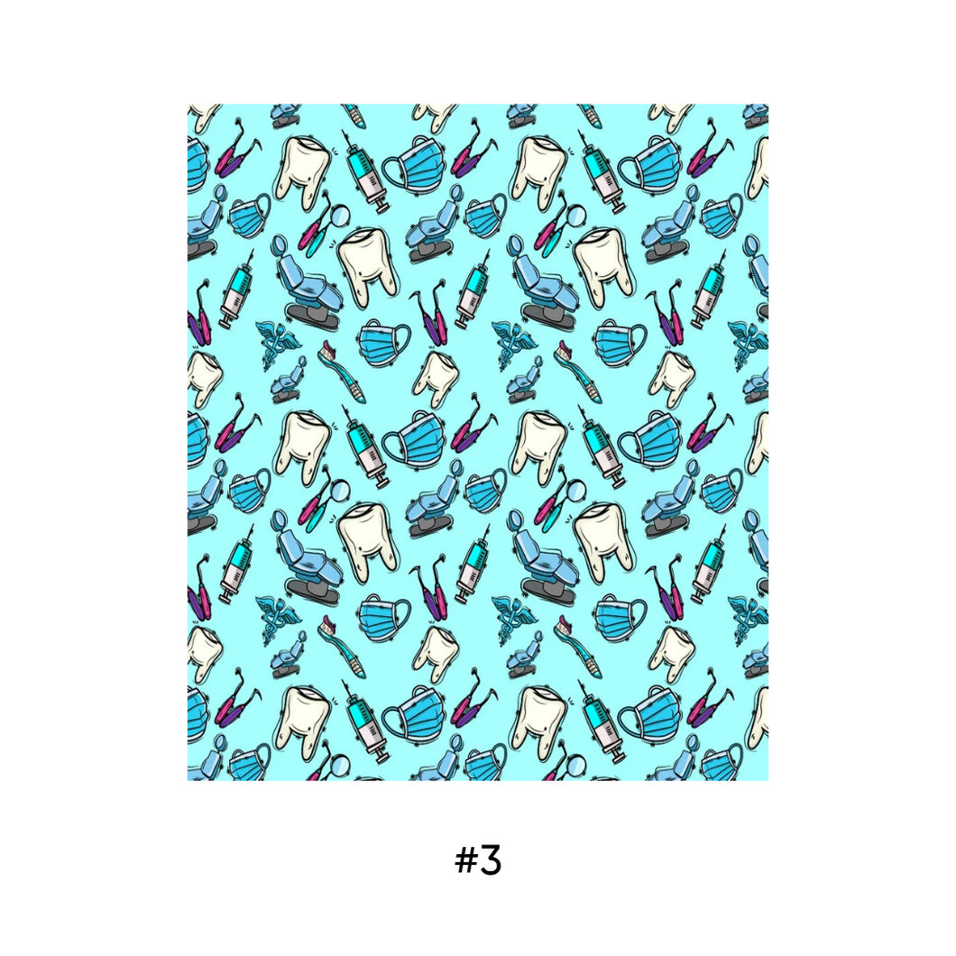 Dental Surgical/Scrub Cap Pattern #3